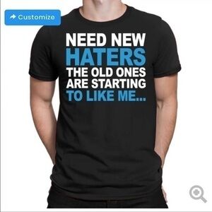 PRO TEE MEN’S BLACK SIZE XL NOVELTY TEE SHIRT